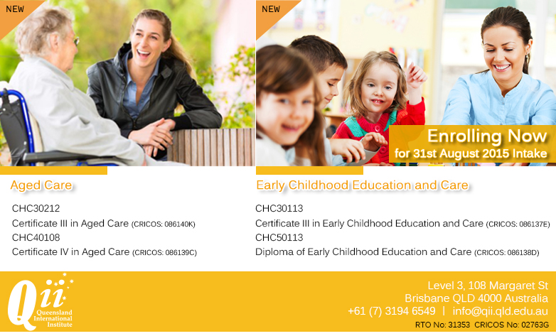 Aged Care & Child Care Courses